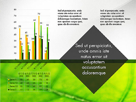 Ecology Infographic Presentation, Slide 7, 03486, Presentation Templates — PoweredTemplate.com