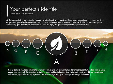 Présentation infographique écologique, Diapositive 9, 03486, Modèles de présentations — PoweredTemplate.com