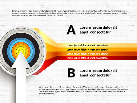 불즈 아이 infographics, 슬라이드 12, 03487, 인포메이션 그래픽 — PoweredTemplate.com