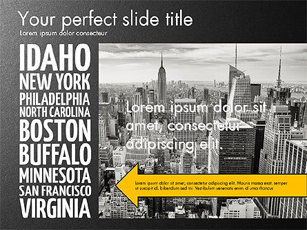 USA Presentation Template, Slide 10, 03488, Presentation Templates — PoweredTemplate.com