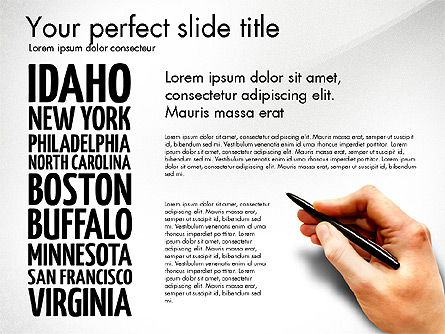 Modèle de présentation aux États-Unis, Diapositive 6, 03488, Modèles de présentations — PoweredTemplate.com