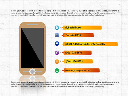 Modèle de présentation marketing et vente, Diapositive 8, 03495, Modèles de présentations — PoweredTemplate.com