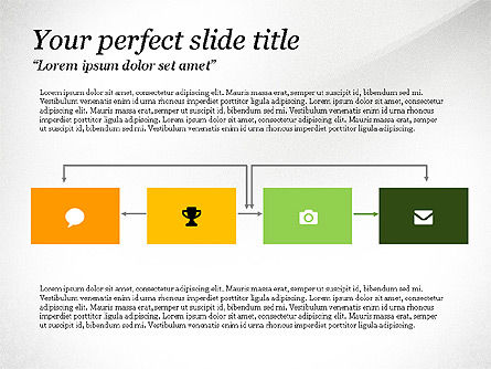 Diagrammes de process, Diapositive 2, 03499, Organigrammes — PoweredTemplate.com