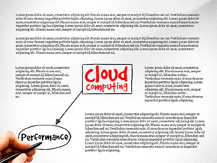 Diagramme de calcul en nuage, Diapositive 2, 03500, Modèles commerciaux — PoweredTemplate.com