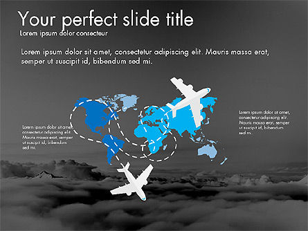 Travelling Presentation, Slide 15, 03501, Presentation Templates — PoweredTemplate.com