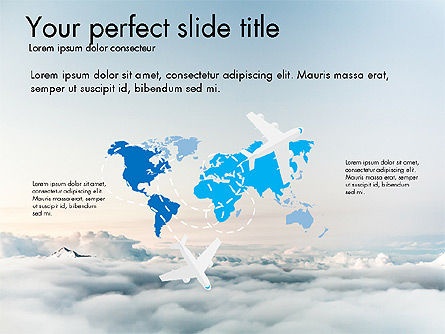 Travelling Presentation, Slide 7, 03501, Presentation Templates — PoweredTemplate.com