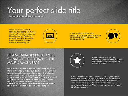 Grid Layout Presentation Concept, Slide 15, 03505, Presentation Templates — PoweredTemplate.com