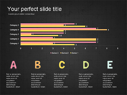 Cartas de color Presentación Idea, Diapositiva 10, 03506, Formas — PoweredTemplate.com