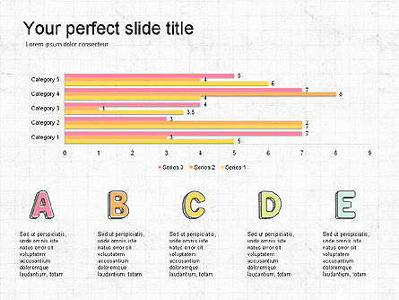 Colored Letters Presentation Idea, Slide 2, 03506, Shapes — PoweredTemplate.com