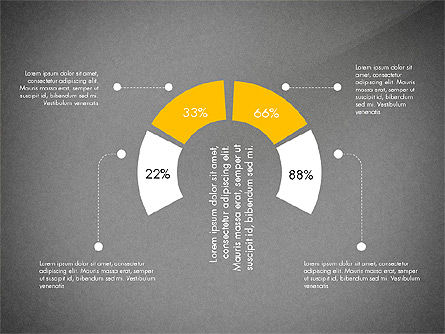 Formes infographiques, Diapositive 10, 03507, Infographies — PoweredTemplate.com
