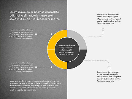 Formes infographiques, Diapositive 11, 03507, Infographies — PoweredTemplate.com