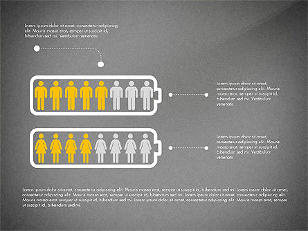 Infographic vormen, Dia 16, 03507, Infographics — PoweredTemplate.com