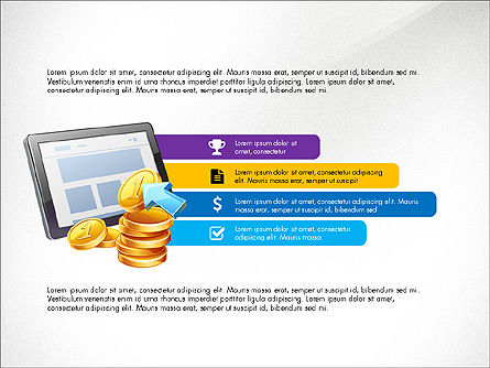Il tempo e la presentazione denaro concetto, Slide 7, 03508, Modelli Presentazione — PoweredTemplate.com