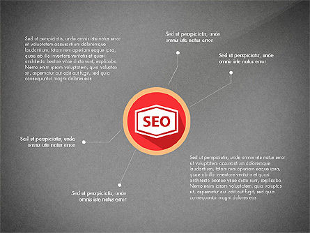 Diagramme Seo, Diapositive 14, 03511, Modèles de présentations — PoweredTemplate.com