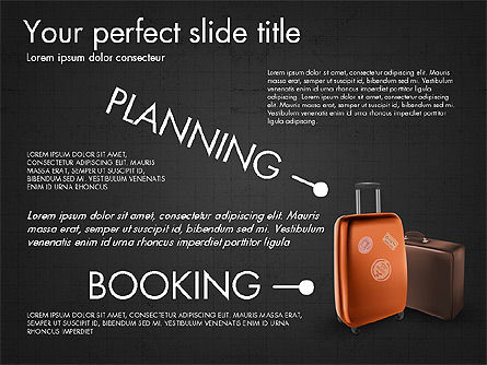Concept de présentation de planification de vacances, Diapositive 12, 03512, Modèles de présentations — PoweredTemplate.com