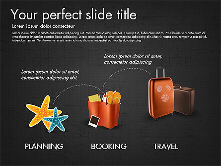Concepto de presentación de planes de vacaciones, Diapositiva 13, 03512, Plantillas de presentación — PoweredTemplate.com