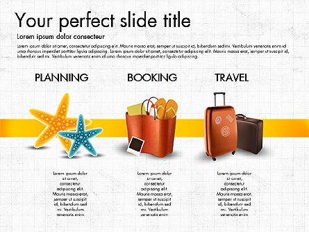 Concept de présentation de planification de vacances, Diapositive 3, 03512, Modèles de présentations — PoweredTemplate.com