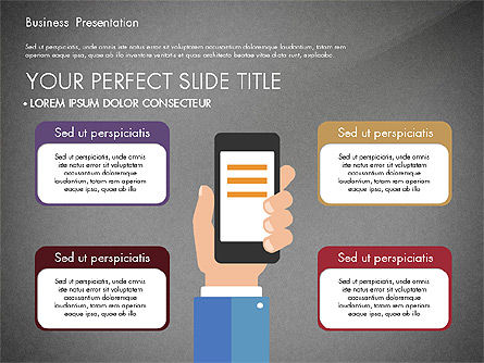 Bisnis Slide Geladak Dek, Slide 11, 03513, Templat Presentasi — PoweredTemplate.com