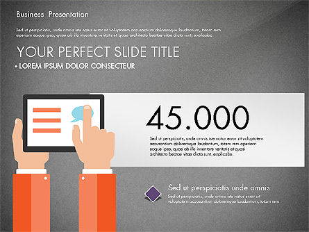 비즈니스 네트워킹 슬라이드 데크, 슬라이드 12, 03513, 프레젠테이션 템플릿 — PoweredTemplate.com