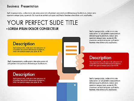 Red de Negocios Slide Deck, Diapositiva 7, 03513, Plantillas de presentación — PoweredTemplate.com