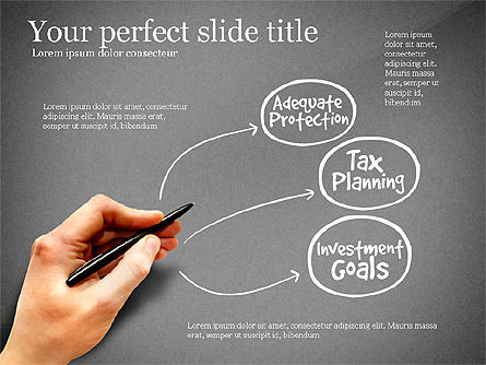 Personal Finances Diagram, Slide 11, 03515, Business Models — PoweredTemplate.com