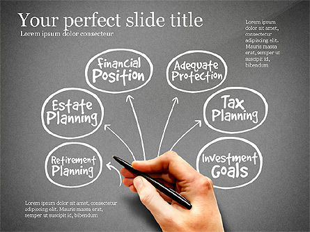 Personal Finances Diagram, Slide 13, 03515, Business Models — PoweredTemplate.com