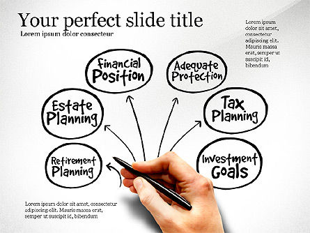 Personal Finances Diagram, Slide 5, 03515, Business Models — PoweredTemplate.com