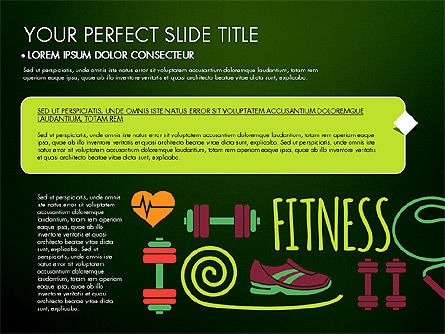 Plantilla de presentación de estilo de vida saludable, Diapositiva 12, 03522, Plantillas de presentación — PoweredTemplate.com