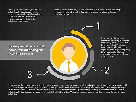 Concepto de Presentación de Desempeño Personal, Diapositiva 13, 03527, Plantillas de presentación — PoweredTemplate.com