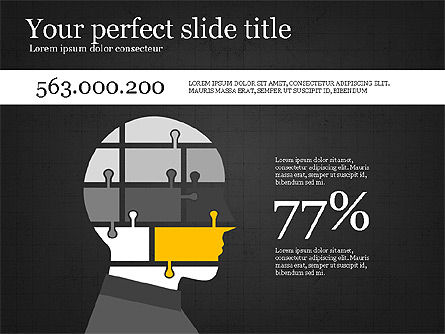Konsep Presentasi Dengan Potongan Puzzle, Slide 13, 03530, Diagram Puzzle — PoweredTemplate.com