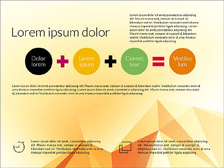 Gegevensgestuurde presentatiesjabloon met abstracte achtergrond, PowerPoint-sjabloon, 03532, Datagestuurde Diagrammen — PoweredTemplate.com