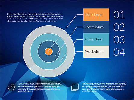 Gegevensgestuurde presentatiesjabloon met abstracte achtergrond, Dia 13, 03532, Datagestuurde Diagrammen — PoweredTemplate.com