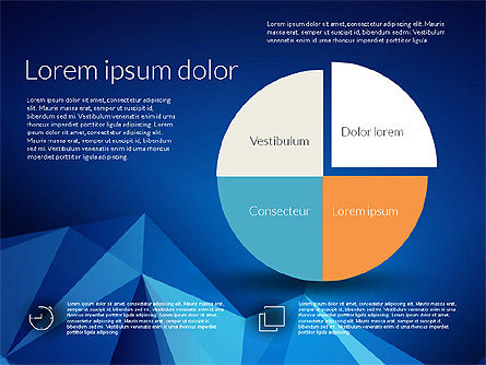 Gegevensgestuurde presentatiesjabloon met abstracte achtergrond, Dia 16, 03532, Datagestuurde Diagrammen — PoweredTemplate.com