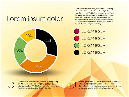 Modèle de présentation orienté données avec un fond abstrait, Diapositive 2, 03532, Schémas, graphiques de données — PoweredTemplate.com