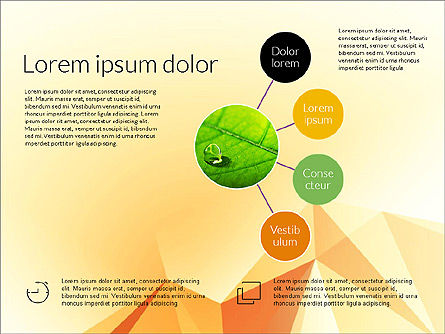 Template Presentasi Berorientasi Data Dengan Latar Belakang Abstrak, Slide 3, 03532, Bagan dan Diagram berdasarkan Data — PoweredTemplate.com