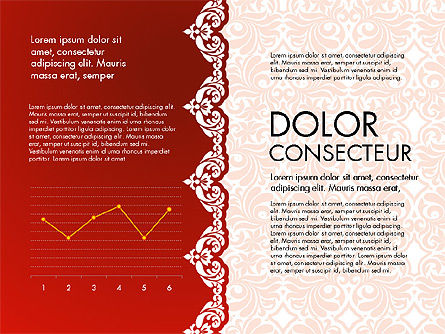 Data Driven Presentation with Ornament Pattern, Slide 9, 03533, Data Driven Diagrams and Charts — PoweredTemplate.com