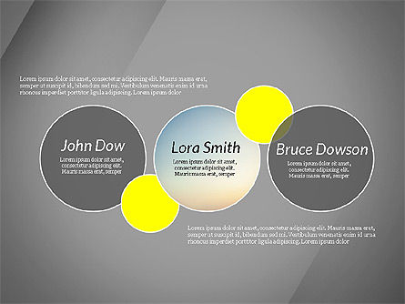 Modèle de présentation en style minimaliste, Diapositive 11, 03534, Modèles de présentations — PoweredTemplate.com
