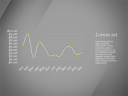 Plantilla de presentación en estilo minimalista, Diapositiva 13, 03534, Plantillas de presentación — PoweredTemplate.com