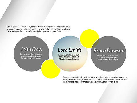 Presentatiesjabloon in minimalistische stijl, Dia 3, 03534, Presentatie Templates — PoweredTemplate.com