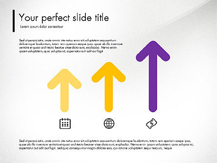 Concepto de presentación fresco diseñado plano, Diapositiva 5, 03535, Plantillas de presentación — PoweredTemplate.com
