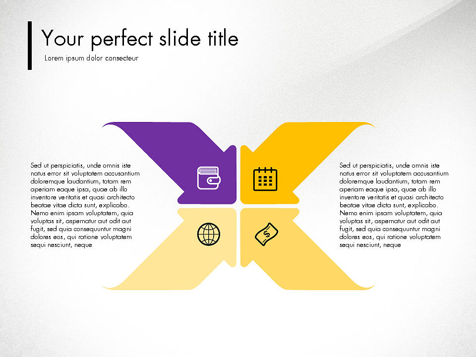 Flat Designed Fresh Presentation Concept, Slide 6, 03535, Presentation Templates — PoweredTemplate.com