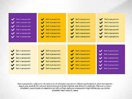 Concept de présentation fraiche et plat, Diapositive 8, 03535, Modèles de présentations — PoweredTemplate.com