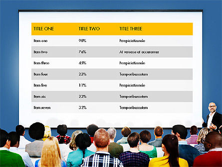 Template Presentasi Diagram Didorong Data, Slide 13, 03537, Bagan dan Diagram berdasarkan Data — PoweredTemplate.com
