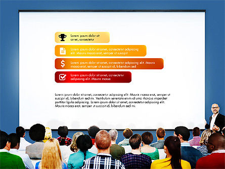 Data-driven diagrammen presentatiesjabloon, Dia 2, 03537, Datagestuurde Diagrammen — PoweredTemplate.com