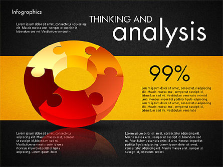 Data Driven Report with Puzzled Donut Shape, Slide 9, 03538, Data Driven Diagrams and Charts — PoweredTemplate.com