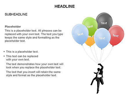 Diagramme des ballons, Diapositive 18, 03540, Formes — PoweredTemplate.com