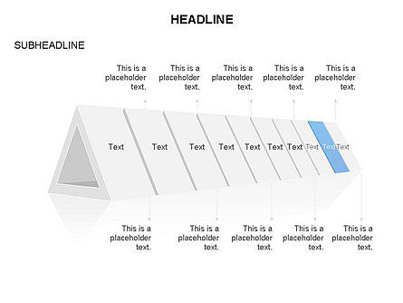 Diagrama de triángulo hueco, Diapositiva 10, 03541, Diagramas de la etapa — PoweredTemplate.com