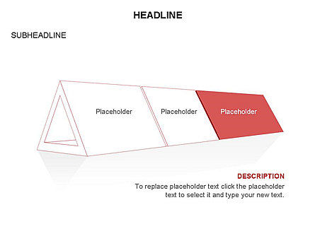 Diagrama de triángulo hueco, Diapositiva 12, 03541, Diagramas de la etapa — PoweredTemplate.com