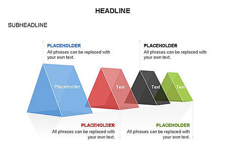 Diagrama de triángulo hueco, Diapositiva 25, 03541, Diagramas de la etapa — PoweredTemplate.com