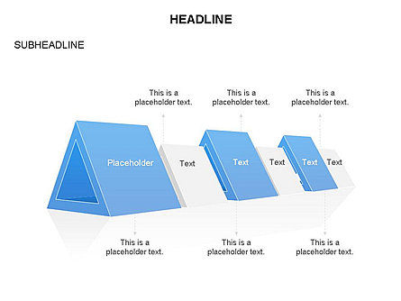 Diagrama de triángulo hueco, Diapositiva 27, 03541, Diagramas de la etapa — PoweredTemplate.com